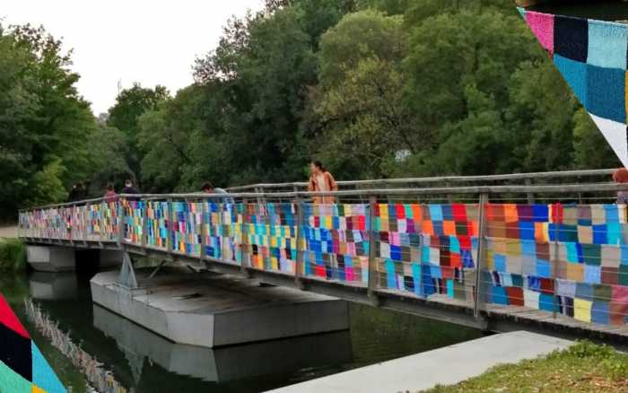 Du yarn bombing pour parler surdicécité