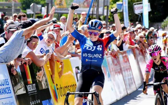 Cyclisme - Gladys Verhulst vainqueure de la Picto-Charentaise