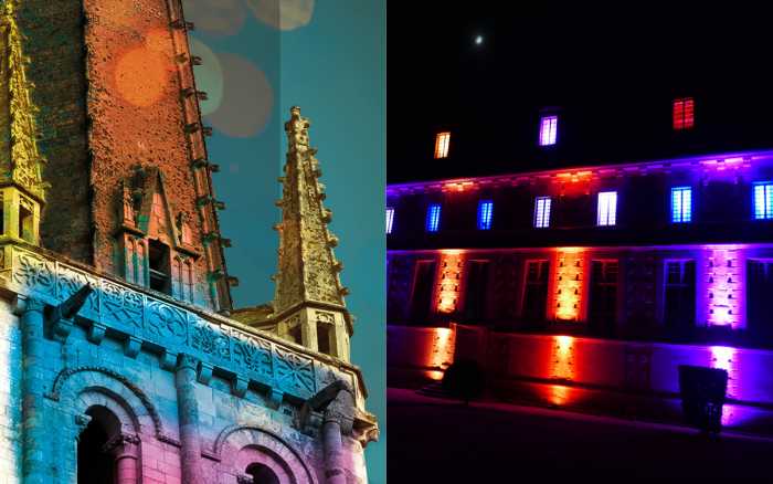 L’Abbaye de Saint-Savin  se raconte en son et lumière