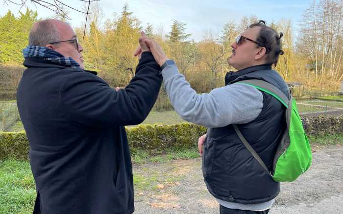 Grégory Moutier,  accompagnateur à la vie sociale