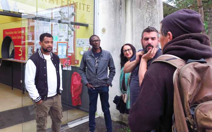 Les médiateurs de rue
sont dans la place