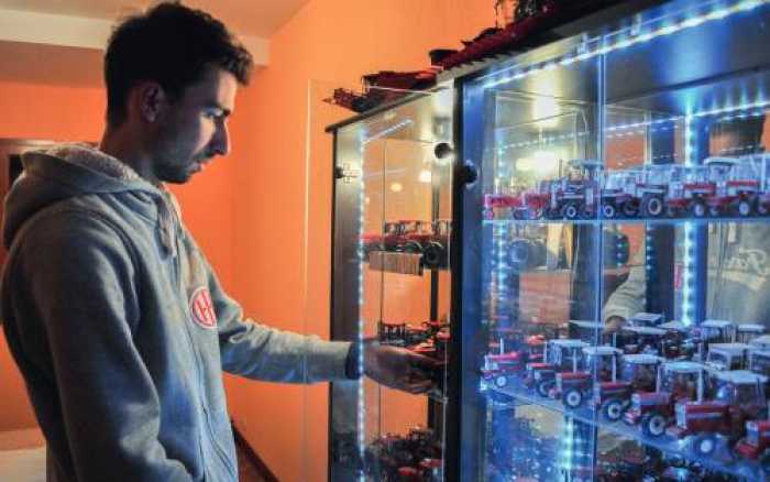 Petit tracteur, grande ferveur pour Camille Pierre