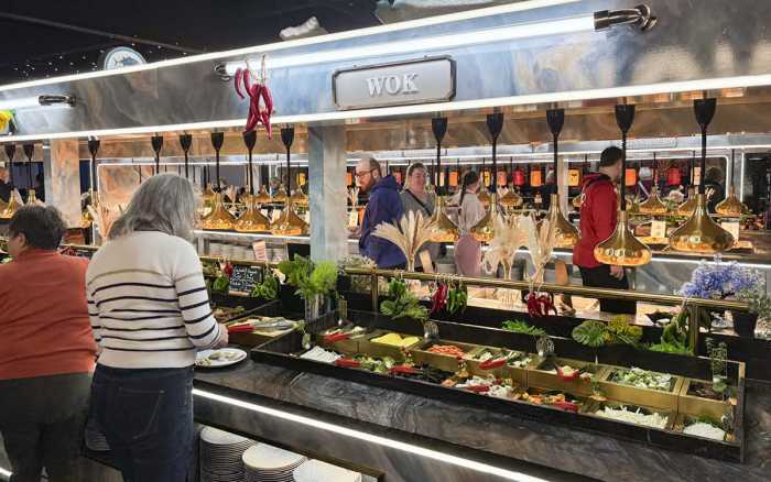 Atlantic, le buffet géant qui attire les gourmands