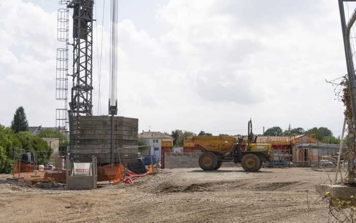 Construction, secteur en résistance