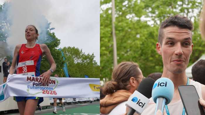 Marathon du Futuroscope : Guillaume Ruel et Camille Chaigneau vainqueur du marathon