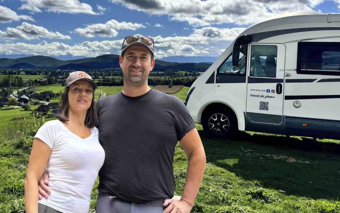 L’aventure sur quatre roues pour Fred et Audrey