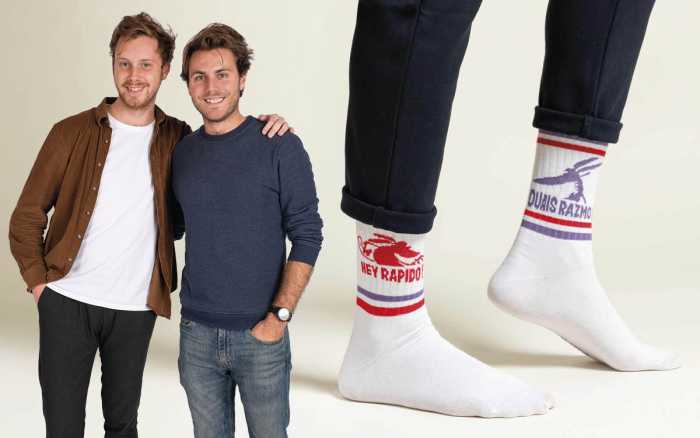 Label Chaussette prend son pied