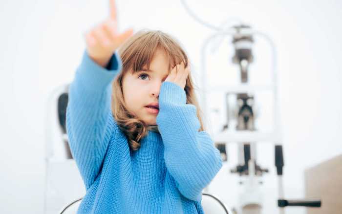 Une étude sur  la myopie infantile