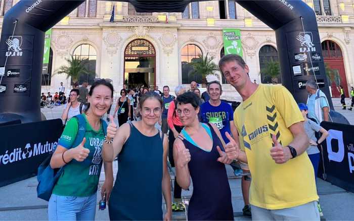 Estelle Charrier, de la marche à la course