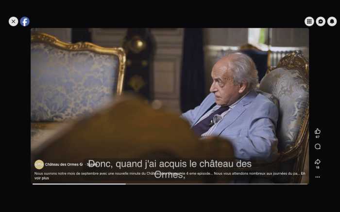 Le château des Ormes, un joyau 3.0