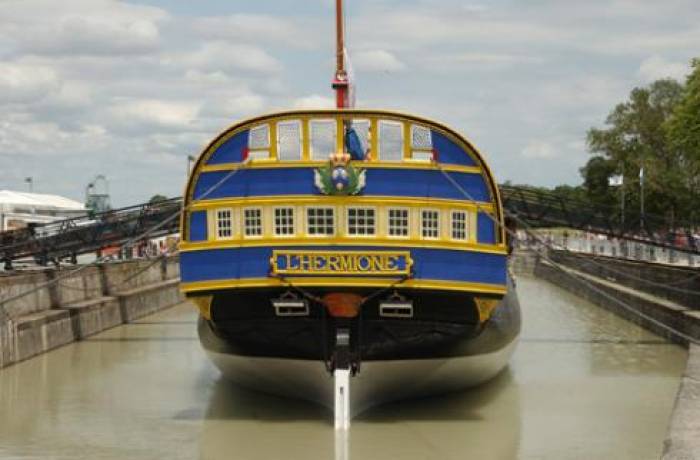 L'Hermione se dévoile