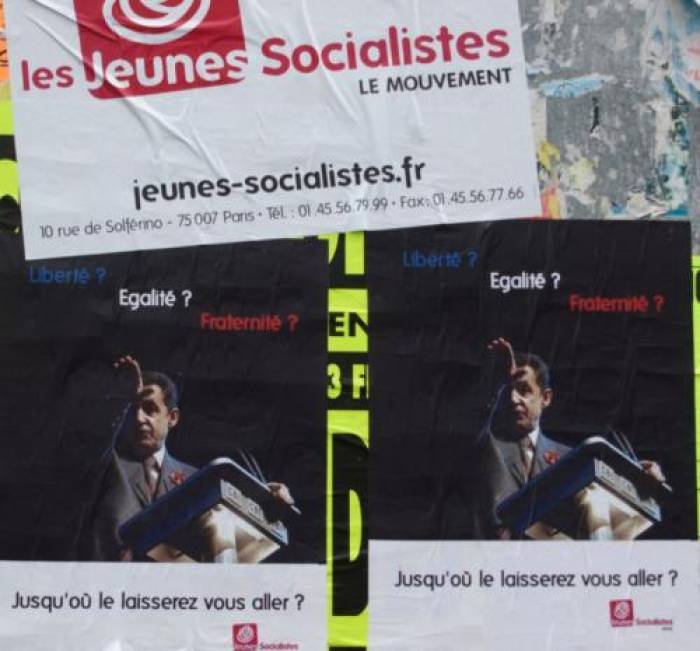 Les affiches du scandale 