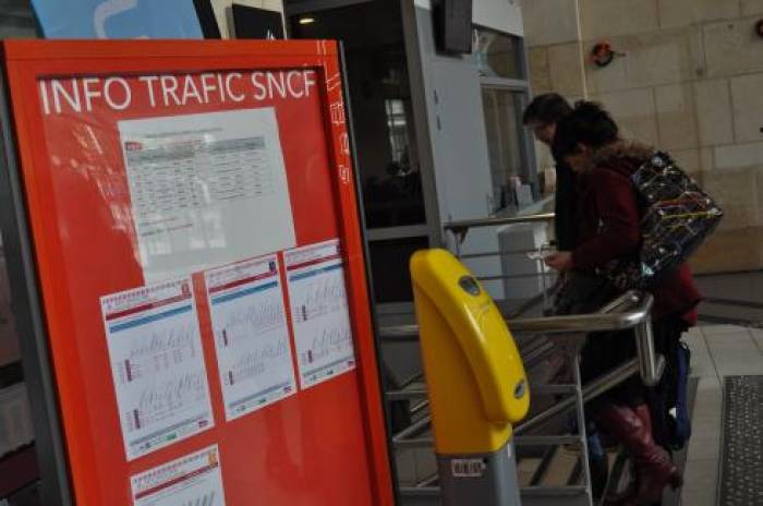 Grève SNCF : des salariés à quai
