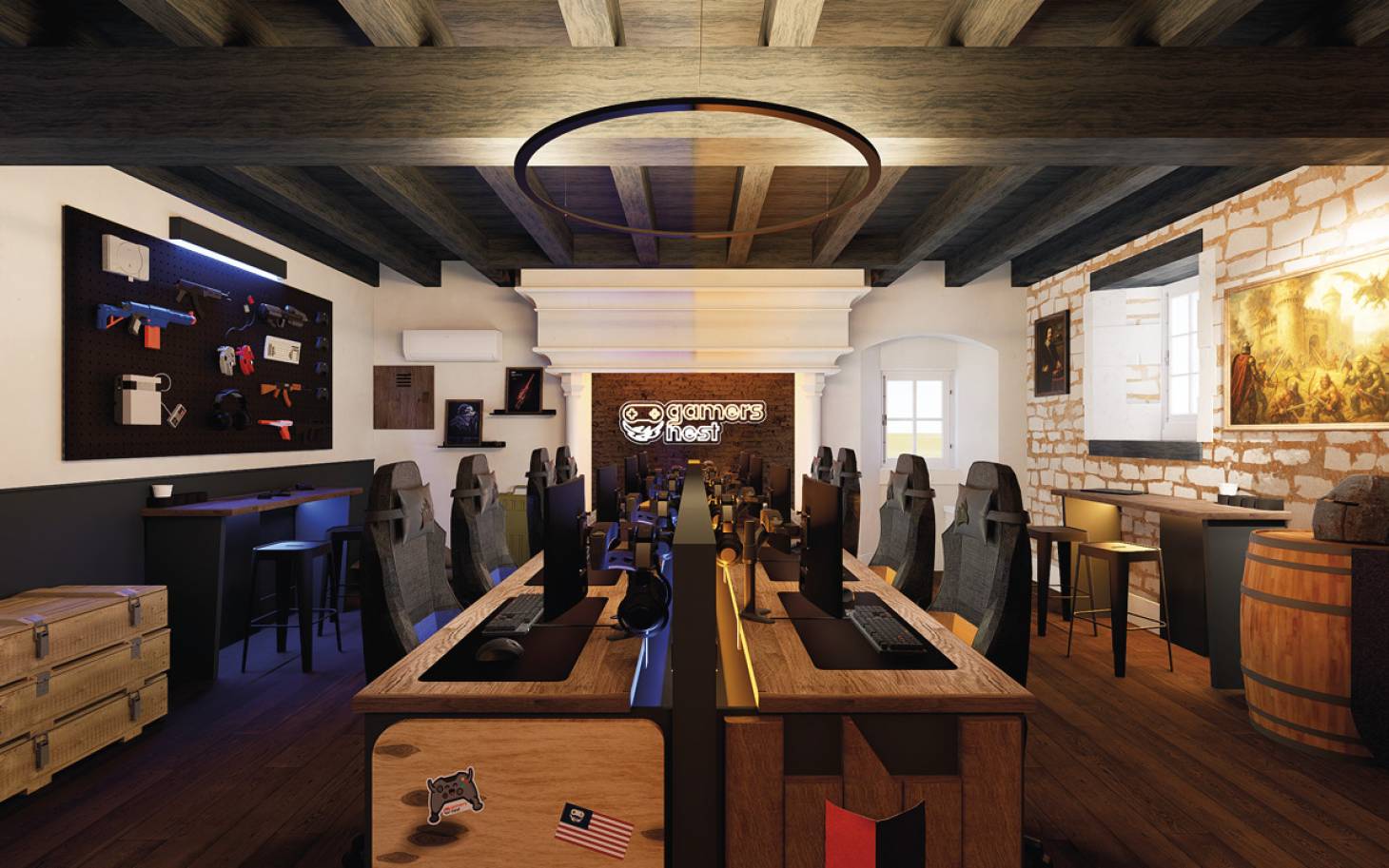 Un gîte pour les gamers à Vivonne