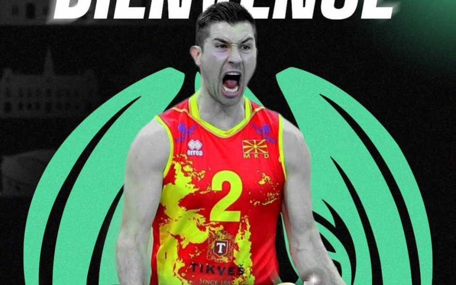 Volley - L'Alterna SPVB avec Gjorgi Gjorgiev à la passe